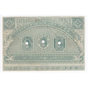 India Court Fee 35 Rupees ND