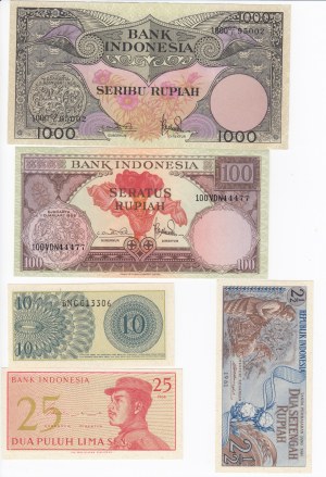 Group of Banknotes: Indonesia (11)
