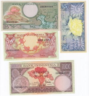 Group of Banknotes: Indonesia (4)