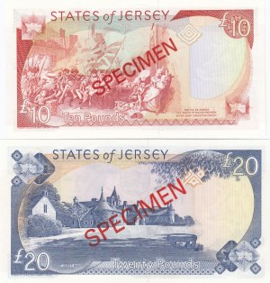 Jersey 10 & 20 Pounds 1993(2) Specimens