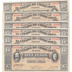 Mexico 10 Pesos 1914 (6) Chihuahua