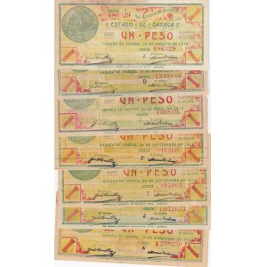 Mexico 1 Peso 1915 (7) Oaxaca