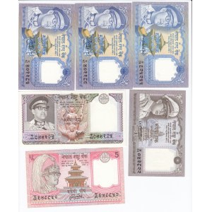 Group of Banknotes: Nepal (5)