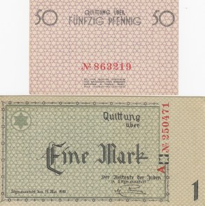 Poland 50 Pfennig & 1 Mark 1940 (2) Linzmannstadt