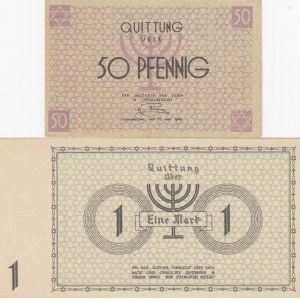 Poland 50 Pfennig & 1 Mark 1940 (2) Linzmannstadt
