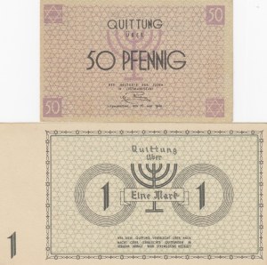 Poland 50 Pfennig & 1 Mark 1940 (2) Linzmannstadt