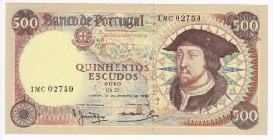 Portugal 500 Escudos 1966