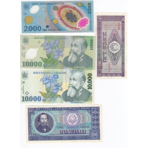 Group of Banknotes: Romania (5)