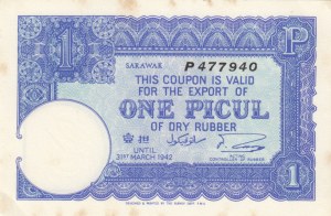 Sarawak 1 Picul 1942