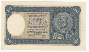 Slovakia 100 Korun 1940