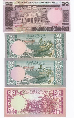Group of Banknotes: Somalia (4)
