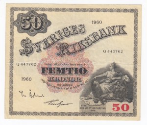 Sweden 50 Kronor 1960