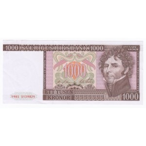 Sweden 1000 Kronor 1985