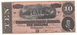 USA 10 Dollars 1864