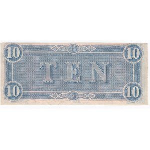 USA 10 Dollars 1864