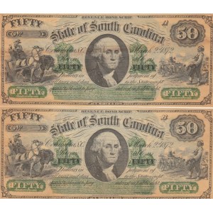 South Carolina 50 Dollars 1872 (2)