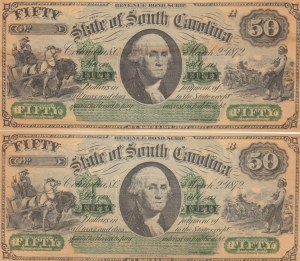 South Carolina 50 Dollars 1872 (2)