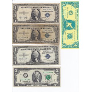 Group of Stamps, Banknotes & Babe Ruth Souvenir Card