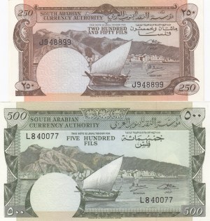 Yemen 250 & 500 Fils 1965 (2)