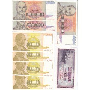 Group of Banknotes: Yugoslavia (31)