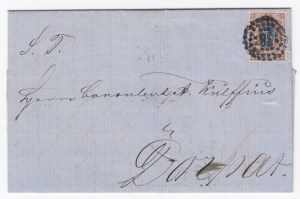 Postal Envelope 1863 - Estonian-Russian Postal History