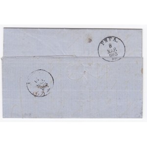 Postal Envelope 1863 - Estonian-Russian Postal History