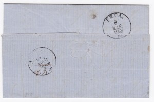 Postal Envelope 1863 - Estonian-Russian Postal History
