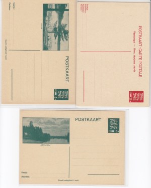 Group of Postcards - Estonian Postal Stationary (3)