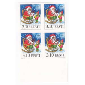 Estonia stamps, Christmas, 1998, Imperforate