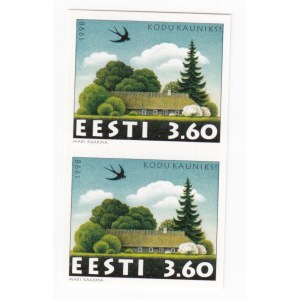 Estonia stamps, For more Beautiful homes, 1998, Imperforate