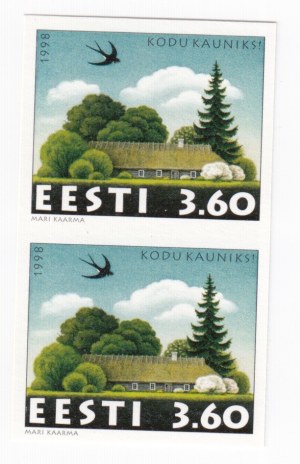 Estonia stamps, For more Beautiful homes, 1998, Imperforate