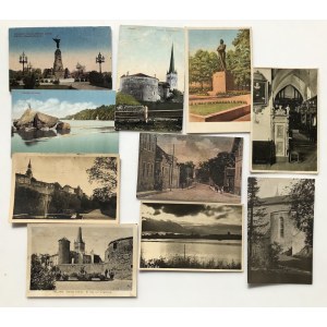 Group of Postcards: mostly Estonia
