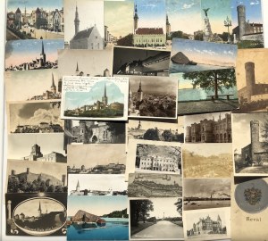 Group of Postcards: mostly Estonia
