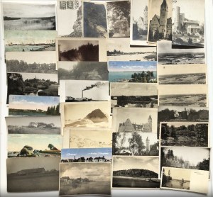 Group of Postcards: mostly various Estonian locations, landscapes and occasions