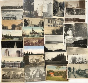 Group of Postcards: mostly various Estonian locations, landscapes and occasions