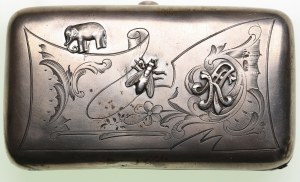 Russia Silver Cigarette Case (1899-1908)