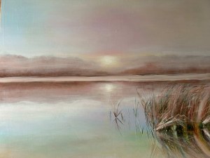 Dorota Sobacka, Serenity in the morning from the collection Ulotne pejzaże, 2025