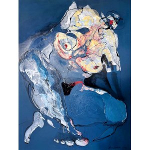 Andrzej Domżalski, Waiting for the night train, 2022