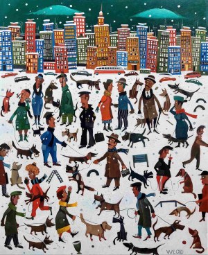 Wladislaw Stalmachow, It's snowing in Warsaw, 2025