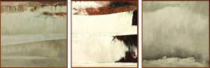 Kazimierz Krasowski, Mielnicki Abstractions (triptych), 2025