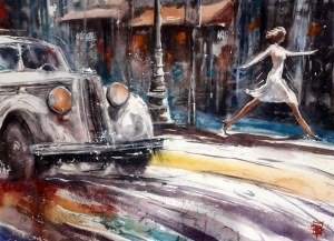 Radoslaw Kuzminski, Urban Scene - rush