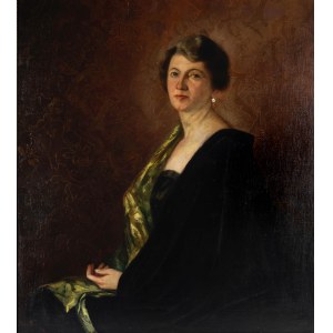 Mieczysław Reyzner (1861 Lwów - 1941 tamże), Portret kobiety