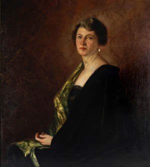 Mieczyslaw Reyzner (1861 Lviv - 1941 there), Portrait of a Woman