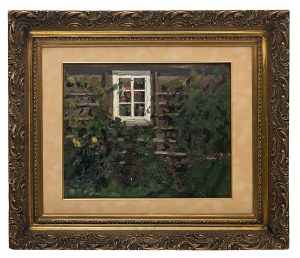 Józef Czajkowski (1872 Warsaw - 1947 there), View of the Garden (Knyszyn), 1907.