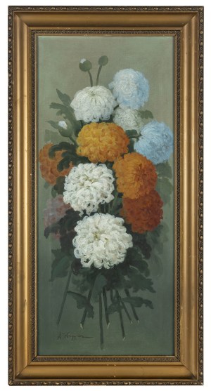 Adam Krygier (1877-1965), Chrysanthemums