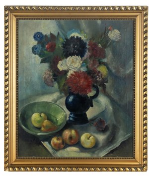 Waclaw Piotrowski (1887 - 1967), Still life with fruit, 1933.