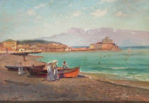 Wladyslaw Stachowski (1852 Cuba - 1932 Warsaw), In the bay