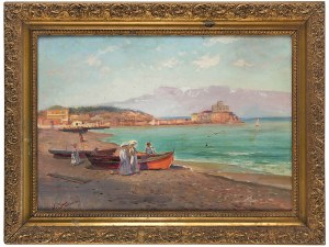 Wladyslaw Stachowski (1852 Cuba - 1932 Warsaw), In the bay