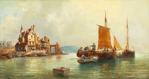 MN - In the type of Adolf Kaufmann (19th/20th century), Pair of nautical views