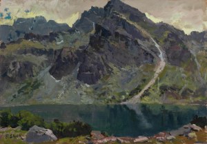 Stanisław Gałek (1876 Mokrzyska - 1961 Zakopane), Morskie oko